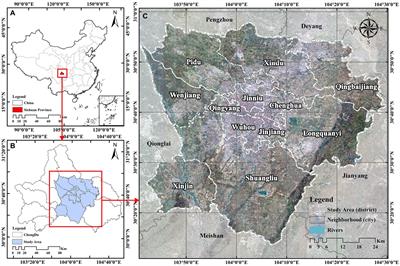 Spatiotemporal dynamic relationships and simulation of urban spatial form changes and land surface temperature: a case study in Chengdu, China